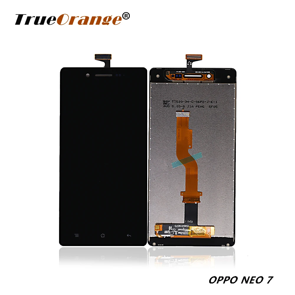 100% протестированный 5 0 "ЖК дисплей для OPPO Neo 7 + рамка дигитайзер сенсорный экран