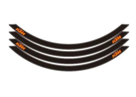 New For KTM Duke 200/250/390/690/990/1190/1290/RC8/RC390 4 Strips Wheel Sticker Reflective Rim Bike Motorcycle
New For KTM Duke 200/250/390/690/990/1190/1290/RC8/RC390 4 Strips Wheel Sticker Reflective Rim Bike Motorcycle
