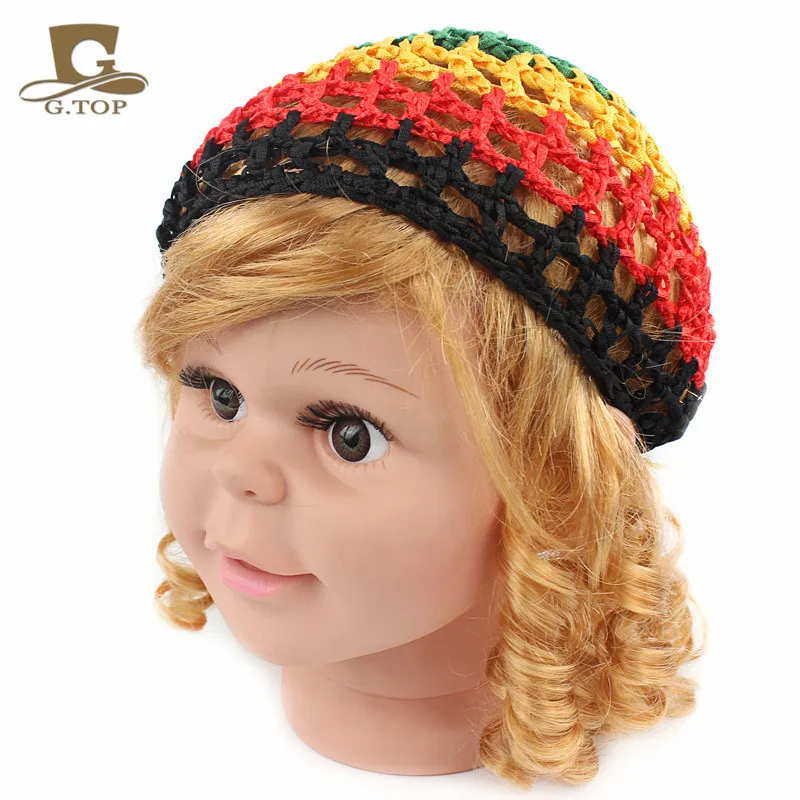 New kids Rasta Kufi Hair Net Hair Net for Hair Caring Crochet Sleeping Night Cover Turbans Styling Tool Accessories
New kids Rasta Kufi Hair Net Hair Net for Hair Caring Crochet Sleeping Night Cover Turbans Styling Tool Accessories