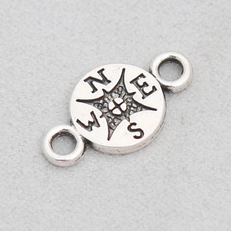 Double Side Antique Color Alloy Compass Connector exquisite Charms For Camper 10*19mm 100pcs AAC718
Double Side Antique Color Alloy Compass Connector exquisite Charms For Camper 10*19mm 100pcs AAC718