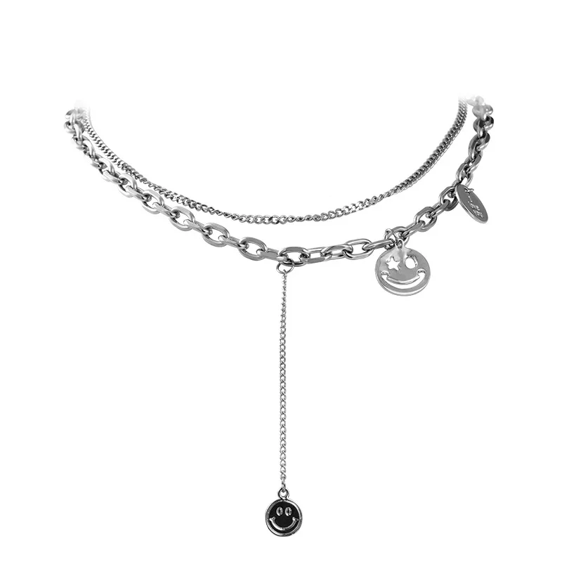Fashion Hip-hop Necklace Tide Ins Simple Cold Wind Personality Street Clavicle Chain Sweater Chain Cross-border Explosions
Fashion Hip-hop Necklace Tide Ins Simple Cold Wind Personality Street Clavicle Chain Sweater Chain Cross-border Explosions