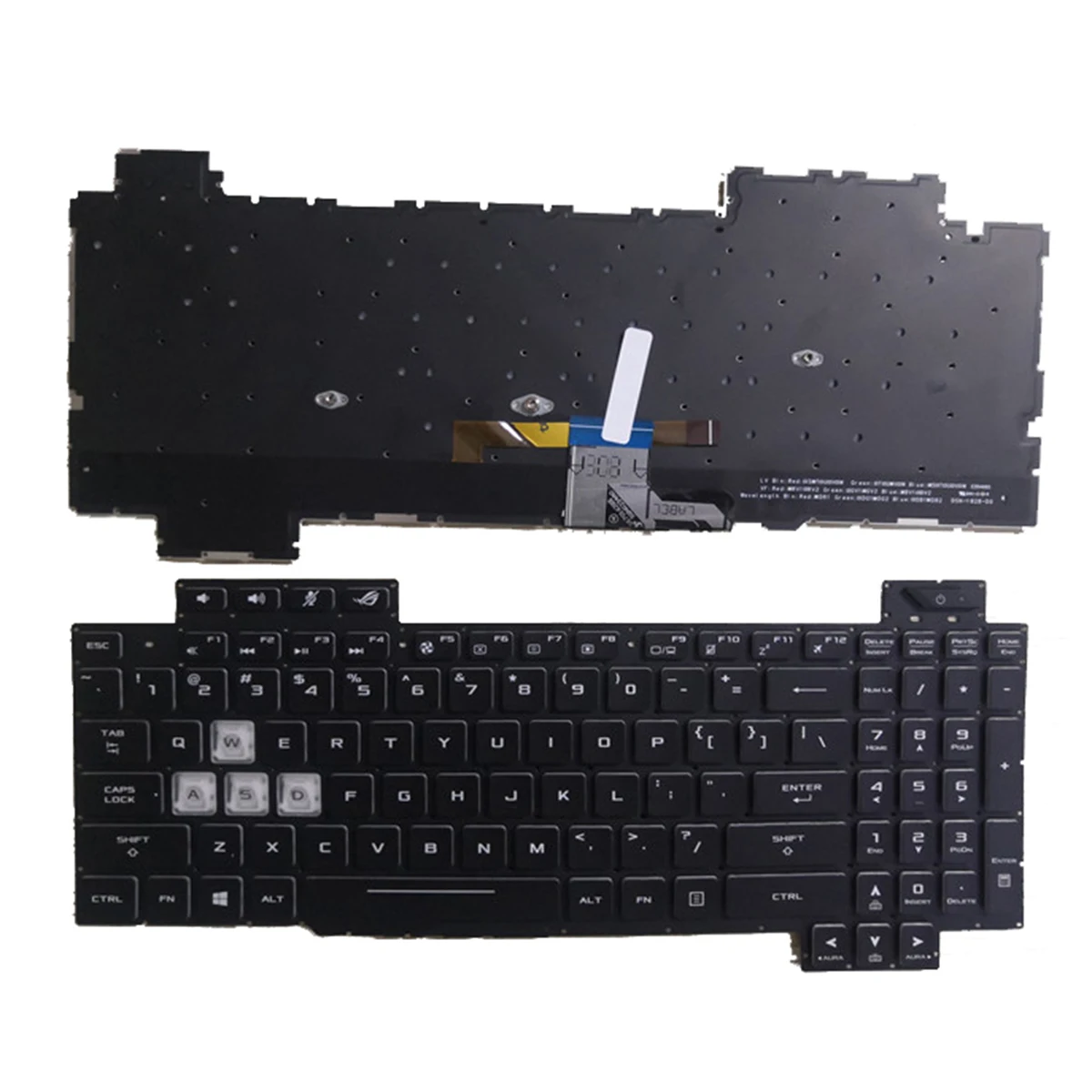 US Backlit Keyboard for Asus ROG STRIX SCAR II GL704 GL704GM GL704GS GL704GV
US Backlit Keyboard for Asus ROG STRIX SCAR II GL704 GL704GM GL704GS GL704GV