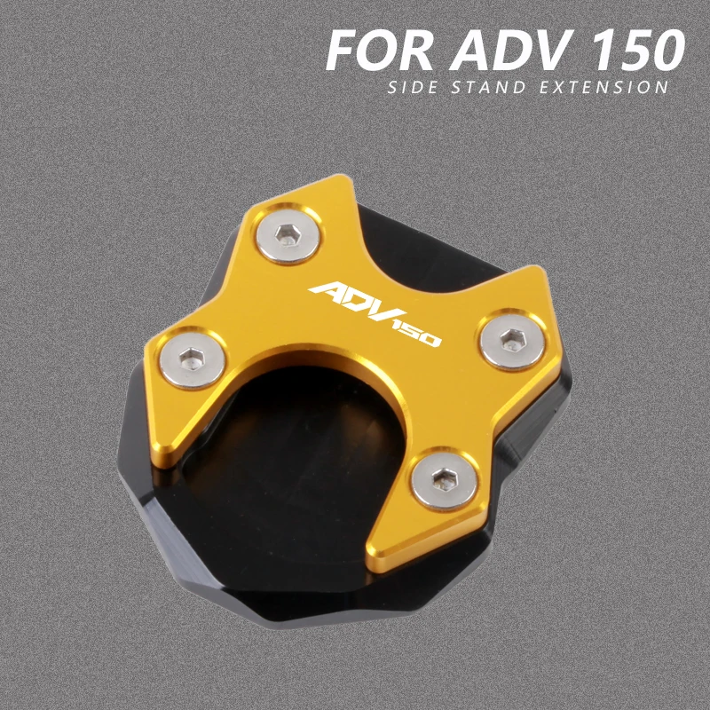 

Нескользящая боковая подставка, увеличитель, Алюминиевая Подставка для мотоцикла, подставка для удлинителя для HONDA ADV150 ADV 150 2019 2020, аксессуар...