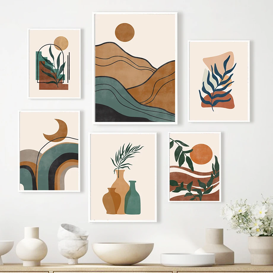 Sun Moon Mountain Leaf Geometric Abstract Nordic Posters And Print Wall Art Canvas Painting Wall Pictures For Living Room Decor
Sun Moon Mountain Leaf Geometric Abstract Nordic Posters And Print Wall Art Canvas Painting Wall Pictures For Living Room Decor