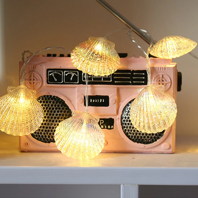 LED String Light Colorful Laser Lamp Starfish Seashell Light String Battery Curtain Light Home Bedroom Decoration Light
LED String Light Colorful Laser Lamp Starfish Seashell Light String Battery Curtain Light Home Bedroom Decoration Light