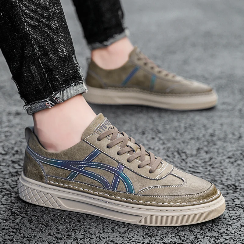 Zapatos De Cuero Para Hombre Casual Man Shoes Men's Genuine Leather Sapato De Couro Masculino Summer Men Mens Sneakers
Zapatos De Cuero Para Hombre Casual Man Shoes Men's Genuine Leather Sapato De Couro Masculino Summer Men Mens Sneakers