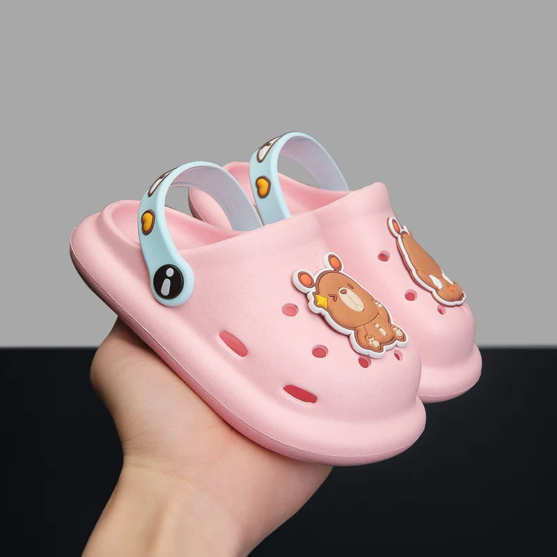 Yellow Teddy Bear Children Clogs Kid Non-Slip Comfort Breathable Boy Girl Summer Slippers Home Outdoors Beach Children's Shoes
Yellow Teddy Bear Children Clogs Kid Non-Slip Comfort Breathable Boy Girl Summer Slippers Home Outdoors Beach Children's Shoes
