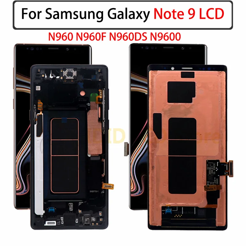 For Samsung Galaxy Note 9 Lcd with Frame Display Touch Screen Digitizer Assembly For Samsung note9 LCD N960 N960F N960DS N9600
For Samsung Galaxy Note 9 Lcd with Frame Display Touch Screen Digitizer Assembly For Samsung note9 LCD N960 N960F N960DS N9600