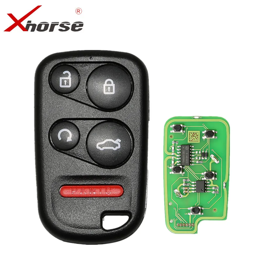 XHORSE XKHO03EN универсальный дистанционный брелок для ключа VVDI с кнопкой