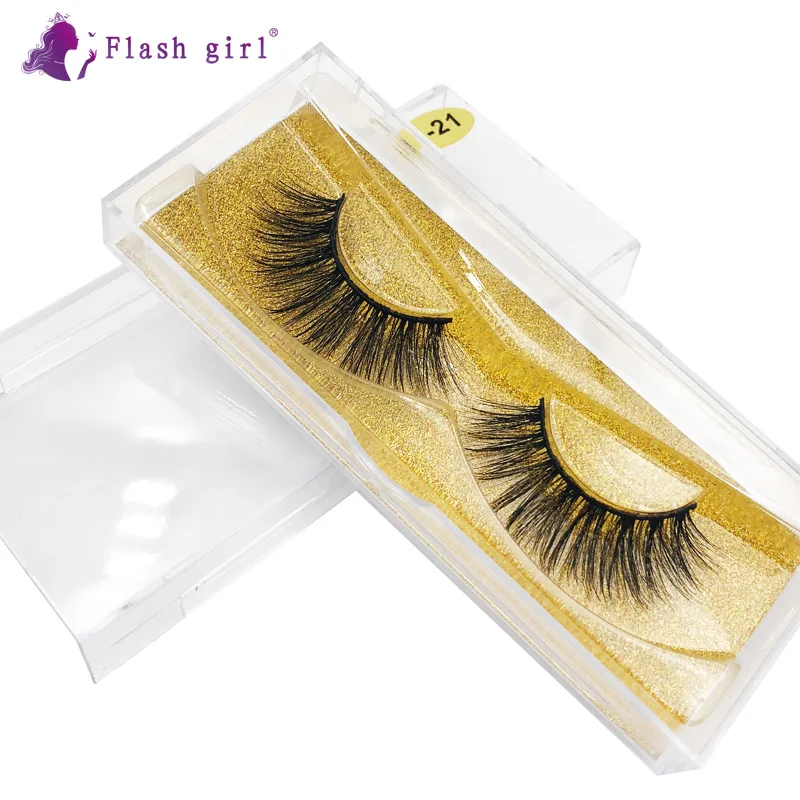 Flash Girl 3D Mink False Eyelashes Handmade Reusable Natural Fake Eye Lashes Soft Makeup Eyelash Extension Z-21
Flash Girl 3D Mink False Eyelashes Handmade Reusable Natural Fake Eye Lashes Soft Makeup Eyelash Extension Z-21