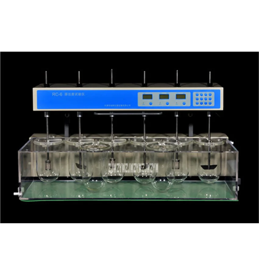 RC-6 Lab Dissolution Tester Manual Flipping Tablets / Capsules Dissolution Tester Disintegration Tester 6-cup 110V/220V 1100W
RC-6 Lab Dissolution Tester Manual Flipping Tablets / Capsules Dissolution Tester Disintegration Tester 6-cup 110V/220V 1100W