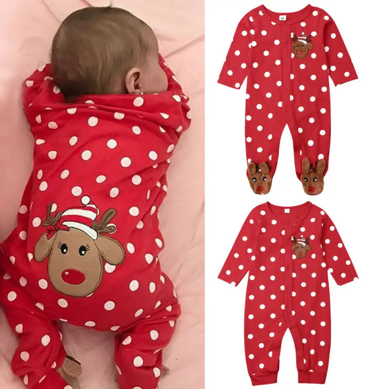 Christmas Baby Boy Romper Girl Clothes Printed Long Sleeve One-Piece Xmas Rompers Newborn Jumpsuit Infant Outfits
Christmas Baby Boy Romper Girl Clothes Printed Long Sleeve One-Piece Xmas Rompers Newborn Jumpsuit Infant Outfits