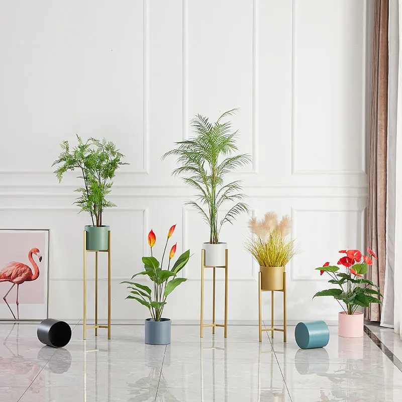 Metal Flower Pot Wrought Iron Flower Stand Home Decoration Flower Arrangement Potted Floor Stand 1pc Metal Indoor Plant Stand
Metal Flower Pot Wrought Iron Flower Stand Home Decoration Flower Arrangement Potted Floor Stand 1pc Metal Indoor Plant Stand