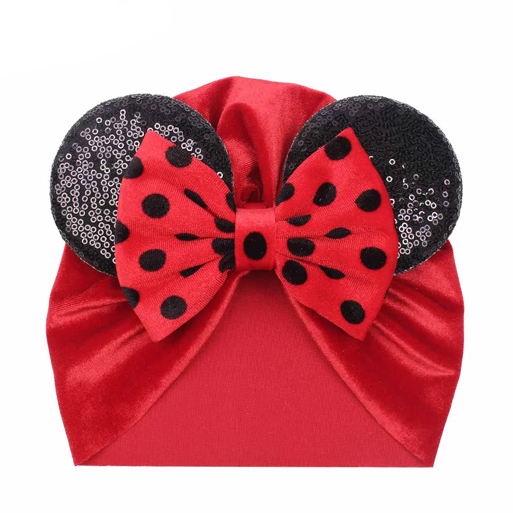 New Infant Toddler Glitter Sequins Bow Hat Cute Shining Mickey's Ears Cap Soft Golden Velvet Bonnet Children Headwear Gift
New Infant Toddler Glitter Sequins Bow Hat Cute Shining Mickey's Ears Cap Soft Golden Velvet Bonnet Children Headwear Gift
