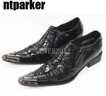 Мужские кожаные туфли ntparker Y2016 в винтажном рок-стиле, с острым носком, с металлическим носком, EU38-46
Мужские кожаные туфли ntparker Y2016 в винтажном рок-стиле, с острым носком, с металлическим носком, EU38-46