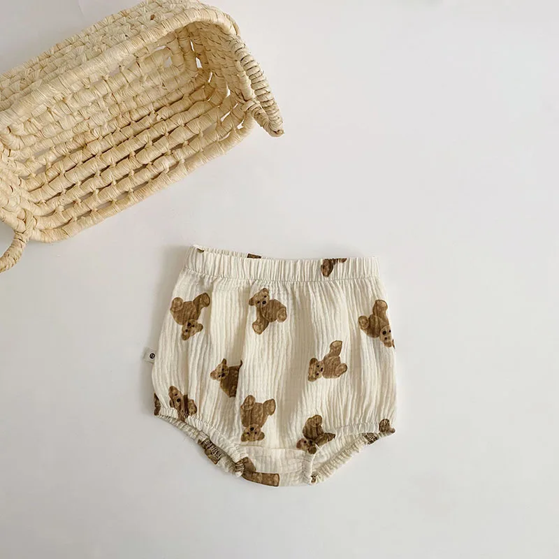 MILANCEL 2021 Summer New Baby Clothes Toddler Girls Bloomer Cute Bear Bloomer Casual Shorts
MILANCEL 2021 Summer New Baby Clothes Toddler Girls Bloomer Cute Bear Bloomer Casual Shorts