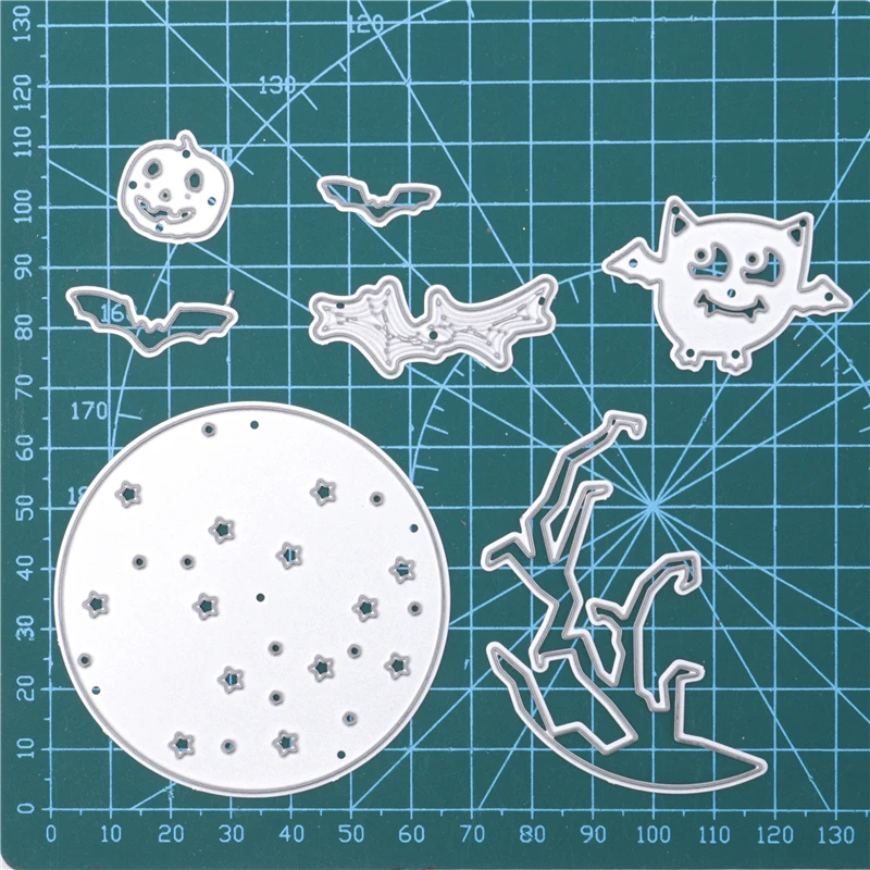 YaMinSanNiO Halloween Metal Cutting Dies Scrapbooking Paper Craft Diy Gift Die Cut Stencils New Dies for 2020 Pumpkin Embossing 
YaMinSanNiO Halloween Metal Cutting Dies Scrapbooking Paper Craft Diy Gift Die Cut Stencils New Dies for 2020 Pumpkin Embossing