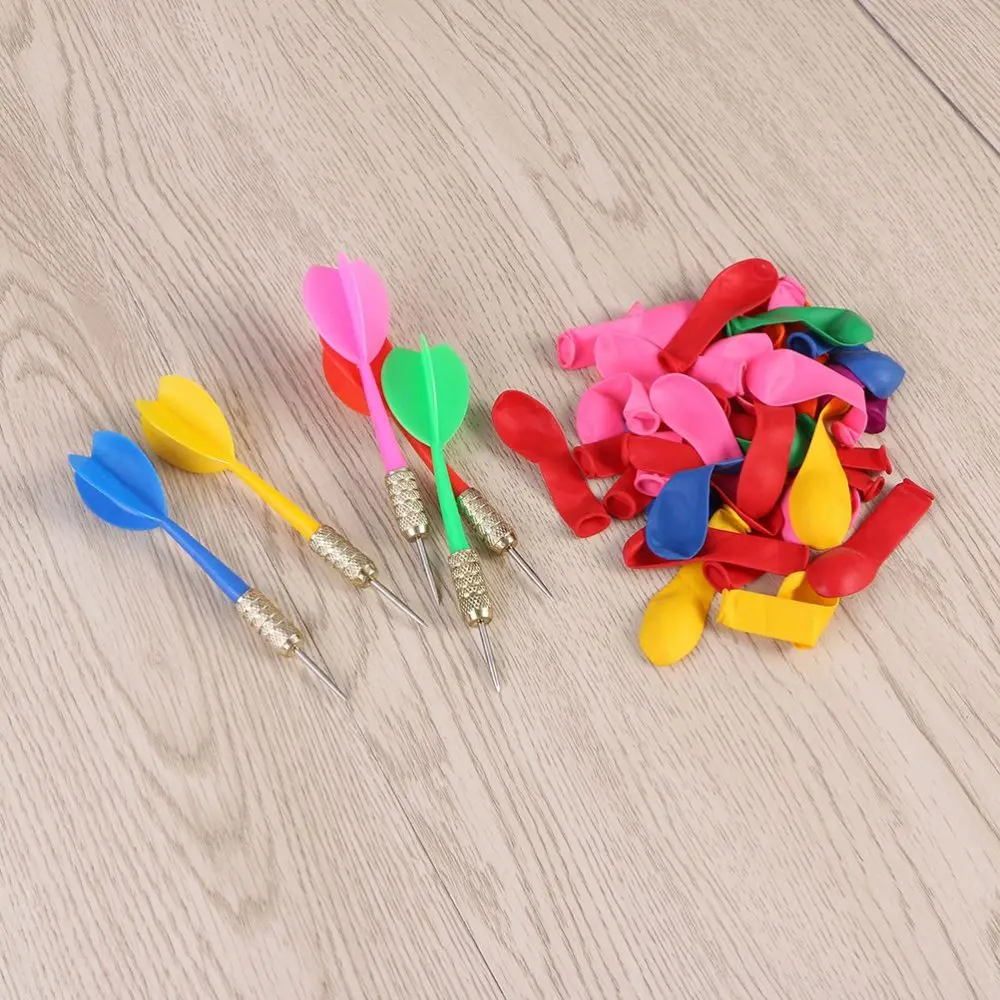 1010pcs Darts Balloon Set Game Competitive Darts Toys Party Darts Balloon Toys (10pcs Darts 1000pcs Balloons) 
1010pcs Darts Balloon Set Game Competitive Darts Toys Party Darts Balloon Toys (10pcs Darts 1000pcs Balloons)