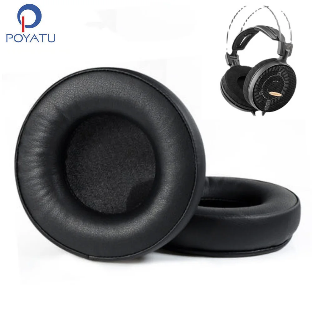 

POYATU Ear Pads Headphone Earpads For Audio Technica ATH-AD900X AD500X AD700X AD1000 Ear Pads Headphone Earpads Cushions Earmuff