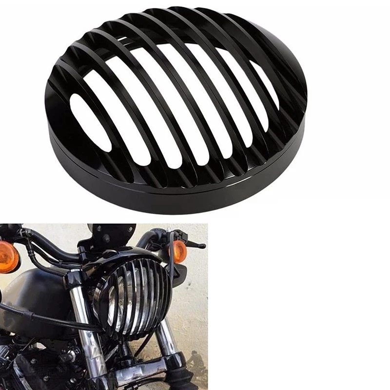 for Sportster XL 883 Iron 1200 04-14 Custom XL1200C 1200 Motorcycle 5 3/4inch CNC Led Headlight Grill Cover
for Sportster XL 883 Iron 1200 04-14 Custom XL1200C 1200 Motorcycle 5 3/4inch CNC Led Headlight Grill Cover