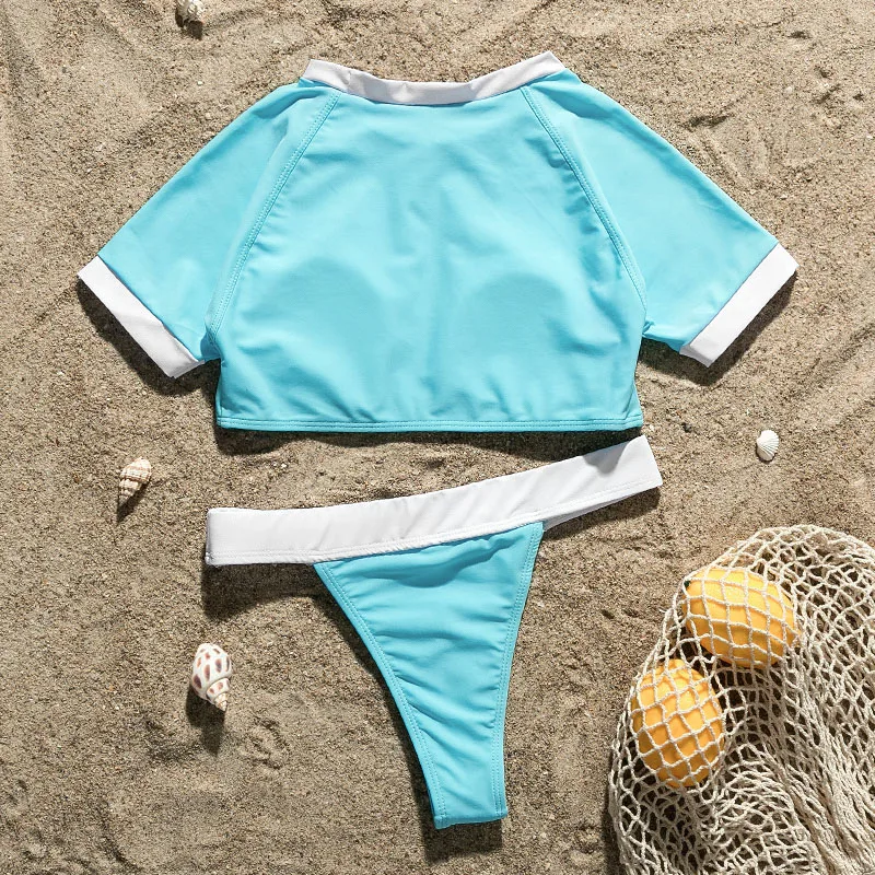 Bikinx Желтый спортивный купальник бразильские стринги женский купальный костюм