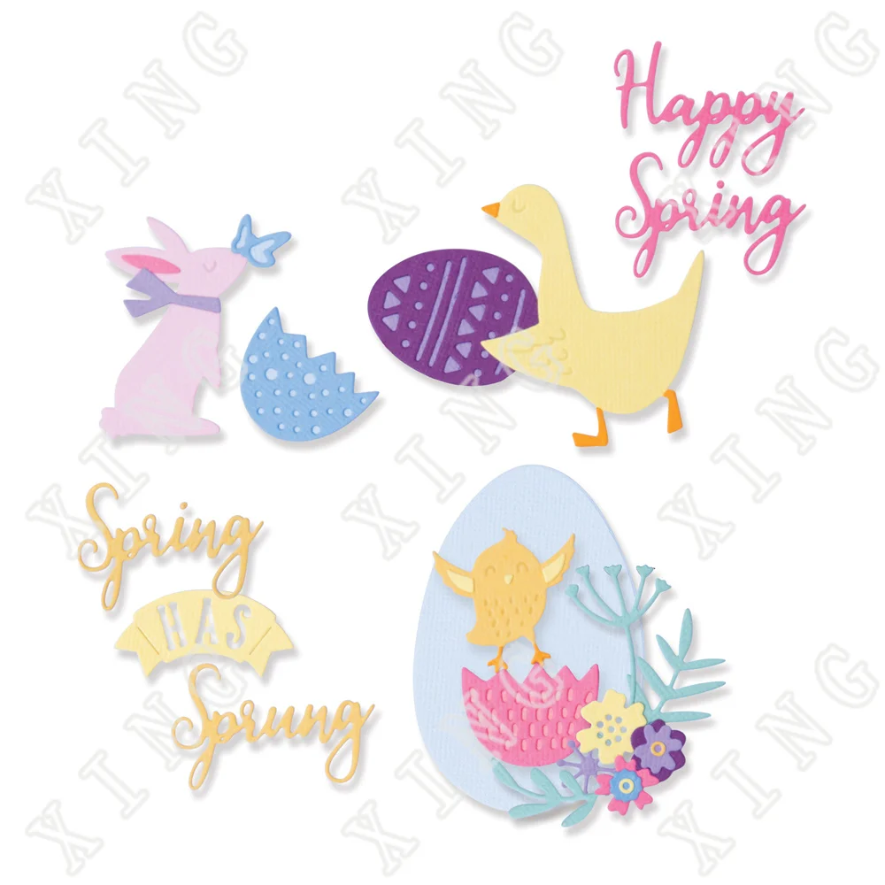Happy Spring Animals Ducks Metal Cutting Dies Diy Craft Paper Greeting Card Scrapbooking Diary Album Decoration Embossing Molds
Happy Spring Animals Ducks Metal Cutting Dies Diy Craft Paper Greeting Card Scrapbooking Diary Album Decoration Embossing Molds