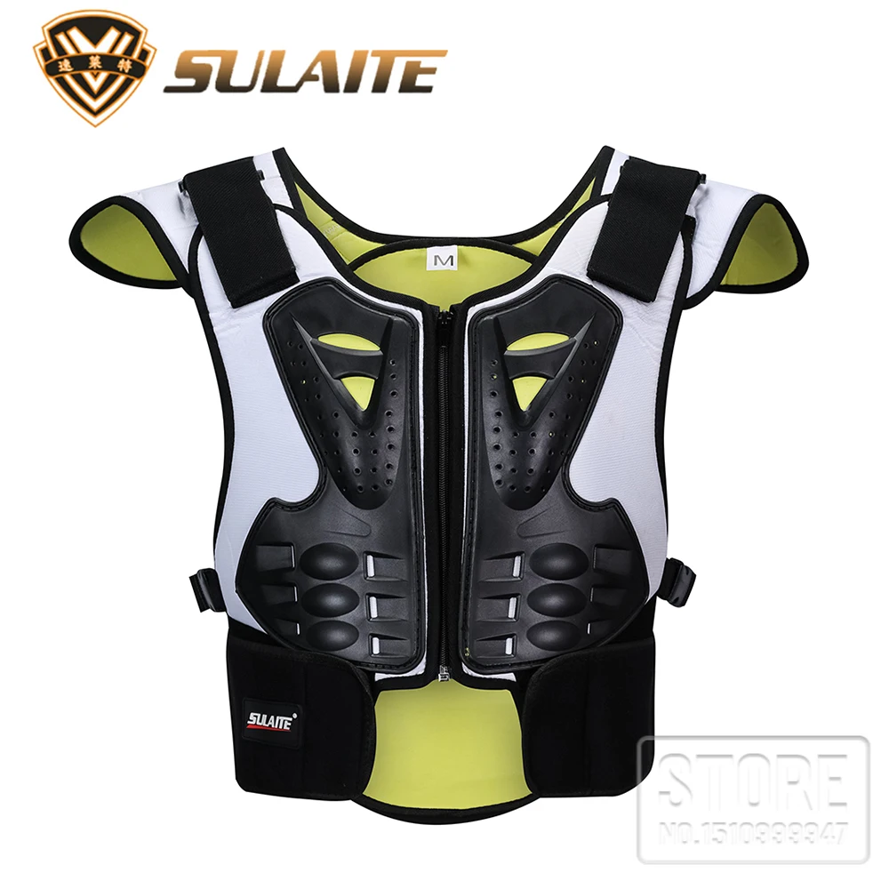 SULAITE Child Body Protector Armor Motorcycle Jackets Motocross Back Shield Sleeveless Vest Spine Chest Protective Gears Jacket
SULAITE Child Body Protector Armor Motorcycle Jackets Motocross Back Shield Sleeveless Vest Spine Chest Protective Gears Jacket