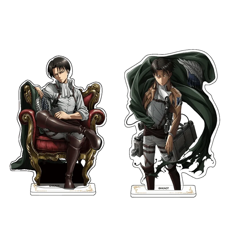 Attack On Titan Levi Ackerman Acrylic Stand Anime Figures Peripheral Toys Standing Up Plate Desktop Ornaments Accessories
Attack On Titan Levi Ackerman Acrylic Stand Anime Figures Peripheral Toys Standing Up Plate Desktop Ornaments Accessories