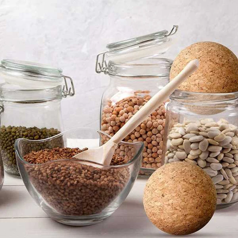 6 Pieces Wine Cork Ball Stopper Wine Cork Stopper Wooden Cork Ball for Glass Bottle Decanter Cork Replacement
6 Pieces Wine Cork Ball Stopper Wine Cork Stopper Wooden Cork Ball for Glass Bottle Decanter Cork Replacement