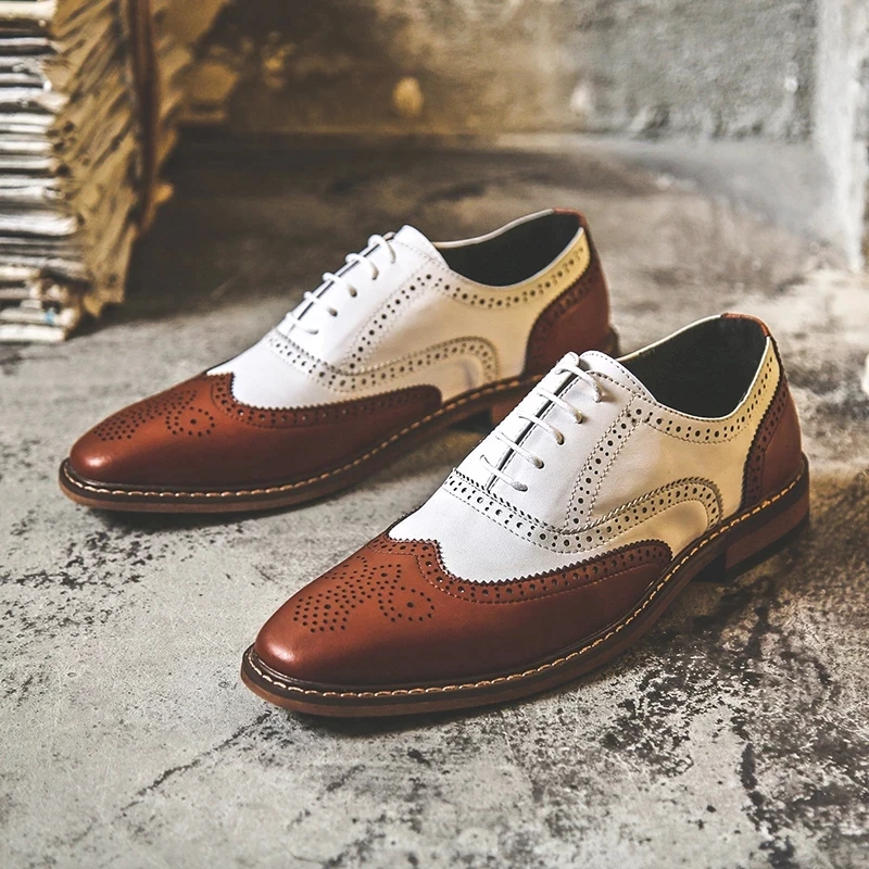 Men's Dress Shoes 2020 PU Leather Leisure Business Shoes Pointed Toe Vintage Classic Gentlemen Party Wedding Formal Dress Shoes
Men's Dress Shoes 2020 PU Leather Leisure Business Shoes Pointed Toe Vintage Classic Gentlemen Party Wedding Formal Dress Shoes