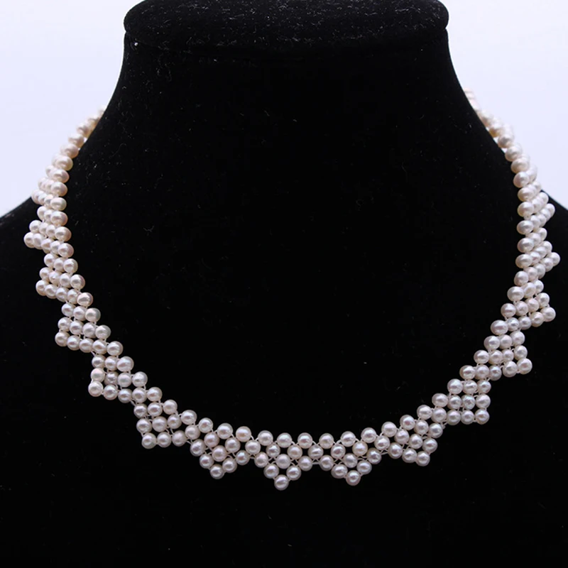 3mm-4mm Near Round Pearl Necklace 210327-31
3mm-4mm Near Round Pearl Necklace 210327-31