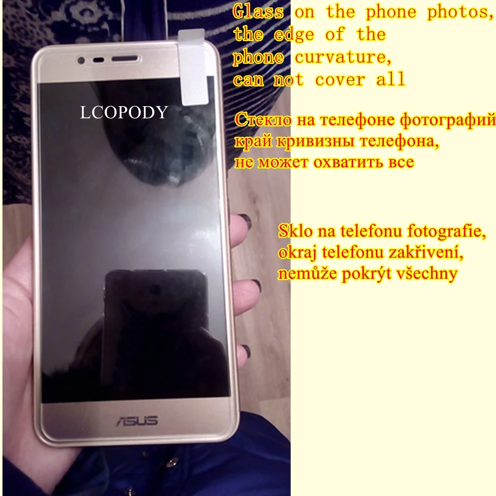 Закаленное стекло 9H Sklo для Asus Zenfone 3 Max защитная пленка экрана ZC520TL zc 520 tl zc520 520tl
