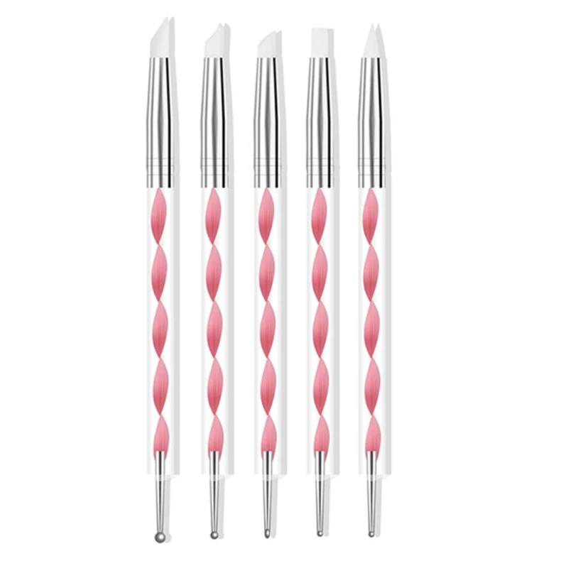 5PCS Dotting Pens with 15 PCS Nail Painting Brushes Nail Art Design Tools Nail Dotting Pens And Brushes Pink Palette
5PCS Dotting Pens with 15 PCS Nail Painting Brushes Nail Art Design Tools Nail Dotting Pens And Brushes Pink Palette