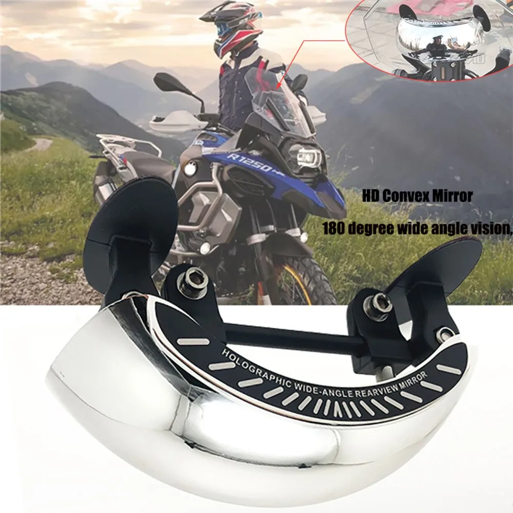180 Degree Motorcycle Mirror Wide Angle Rear View Mirror Motorcycle/scooter Centre Parabolic Mirror HD Convex Mirror
180 Degree Motorcycle Mirror Wide Angle Rear View Mirror Motorcycle/scooter Centre Parabolic Mirror HD Convex Mirror