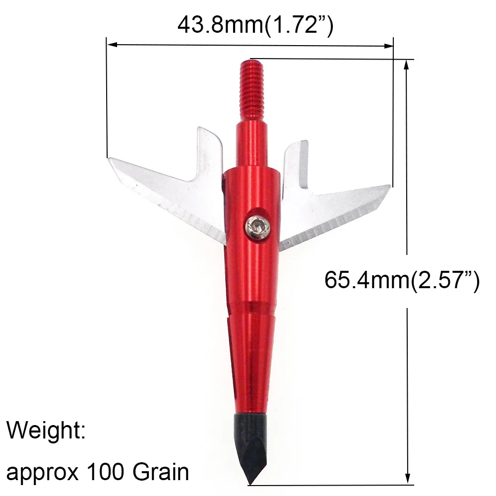 3 шт. наконечники для стрельбы из лука 4 цвета | Спорт и развлечения