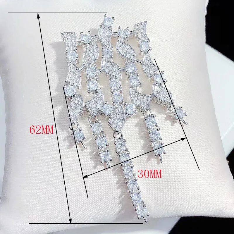 62x30mm Women's High Qualit CZ-inlaid Pearl Bracelet Buckle, necklace buckle, sweater chain connection buckle
62x30mm Women's High Qualit CZ-inlaid Pearl Bracelet Buckle, necklace buckle, sweater chain connection buckle