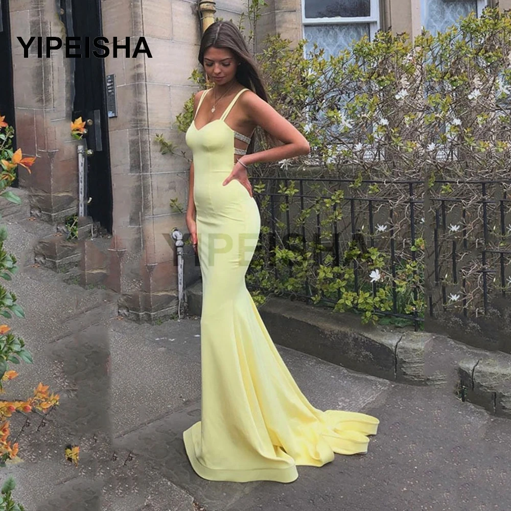 Mermaid Long Evening Dresses For Women 2021 Beaded Satin Formal Prom Gown Party Dress Custom Made vestido fiesta 
Mermaid Long Evening Dresses For Women 2021 Beaded Satin Formal Prom Gown Party Dress Custom Made vestido fiesta