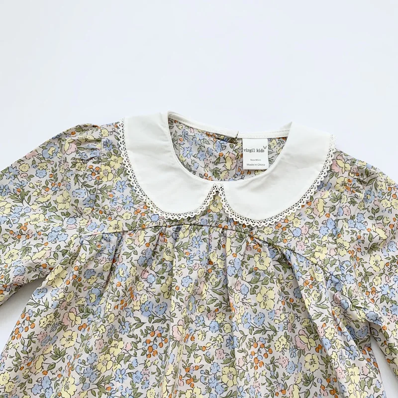 Baby Girls Floral Printed Blouses 2020 Autumn Kids Tops Turn-down Collar Cotton Toddlers Girls Shirts DT102
Baby Girls Floral Printed Blouses 2020 Autumn Kids Tops Turn-down Collar Cotton Toddlers Girls Shirts DT102