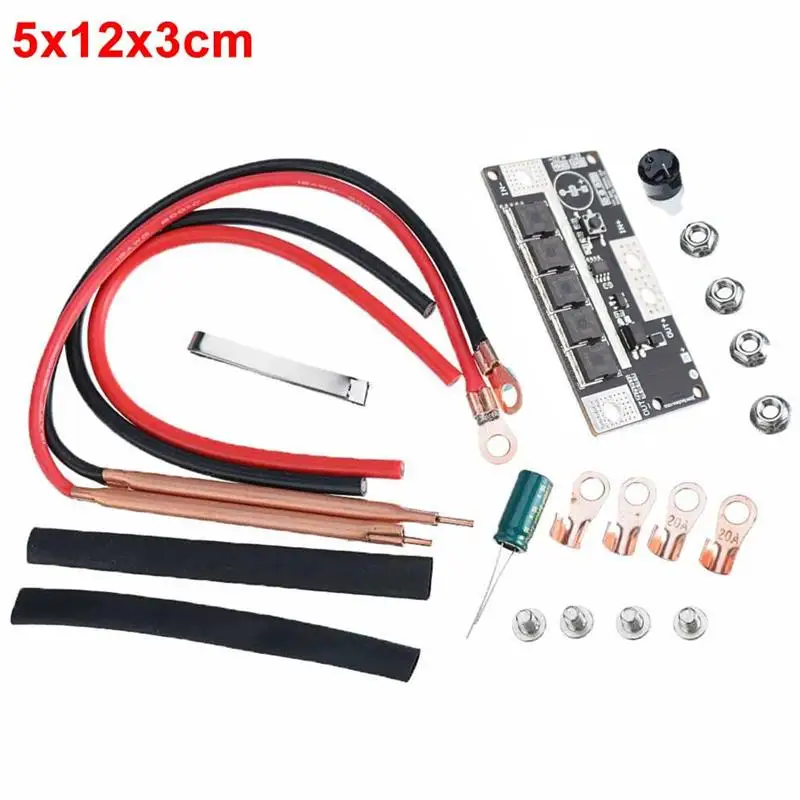 12V Spot Welder Set Portable Battery Spot Welding Storage PCB Circuit Board Welding Device Spot Welders for 18650 26650 32650
12V Spot Welder Set Portable Battery Spot Welding Storage PCB Circuit Board Welding Device Spot Welders for 18650 26650 32650