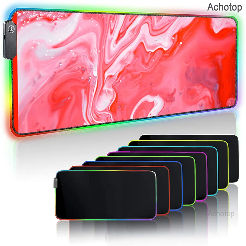 Strata Liquid Luminous RGB LED Lights Desktop Gaming Mouse Pad Cushion Computer Accessory 400x900 Mouse Mat XXL Large Desk Pad
Strata Liquid Luminous RGB LED Lights Desktop Gaming Mouse Pad Cushion Computer Accessory 400x900 Mouse Mat XXL Large Desk Pad