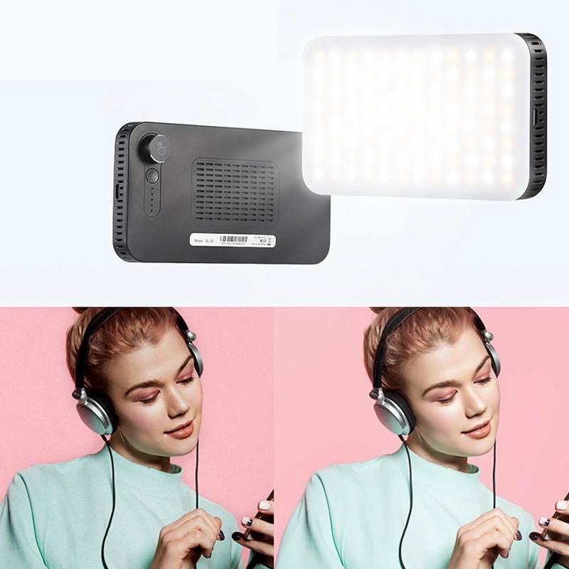 SL-80 Photography Fill Light LED Dual Color Temperature Fill Light Portable Camera Phone Photography Light
SL-80 Photography Fill Light LED Dual Color Temperature Fill Light Portable Camera Phone Photography Light