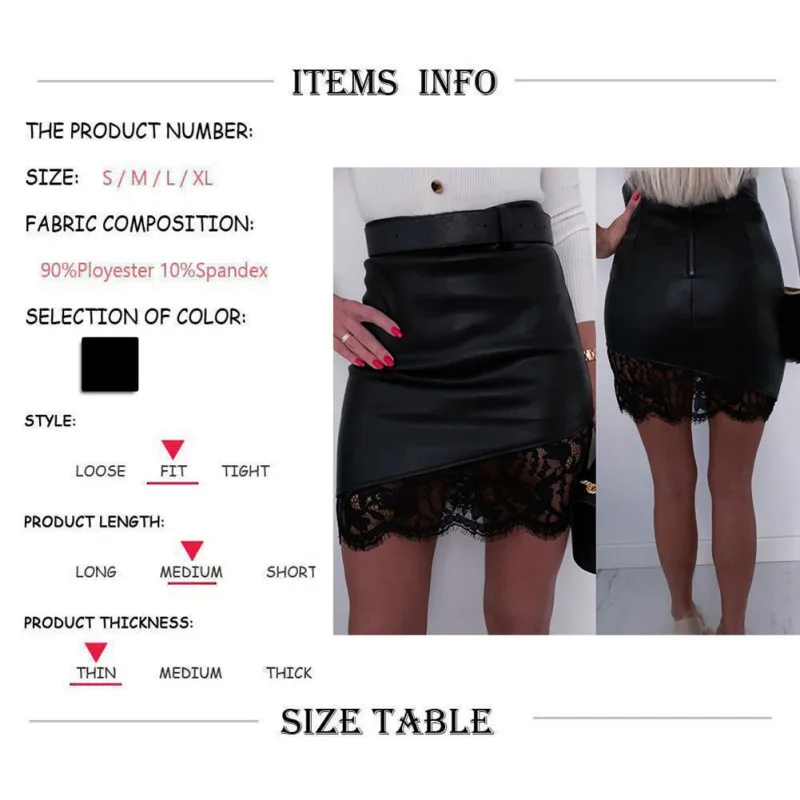 Sexy Lace Zip Skirt Women Sexy Women Skirt Hip Slim High Waist Sexy Girl Mini Short Skirts
Sexy Lace Zip Skirt Women Sexy Women Skirt Hip Slim High Waist Sexy Girl Mini Short Skirts