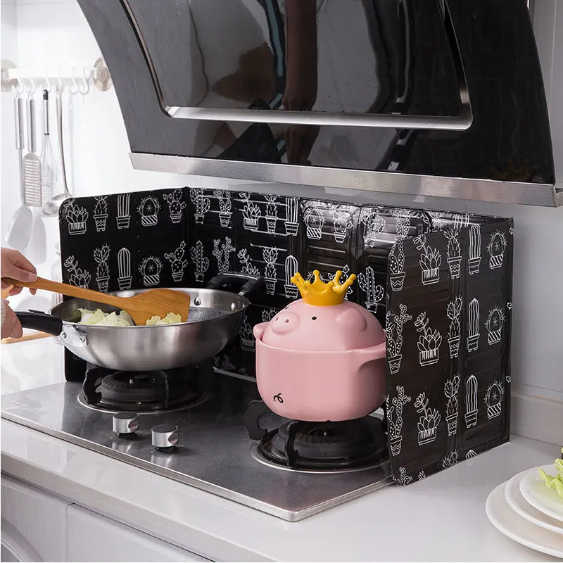 Foldable Aluminum Gas Stove Baffle Plate Kitchen Frying Pan Oil Splash Protection Screen Kichen Accessories Kitchen Tools
Foldable Aluminum Gas Stove Baffle Plate Kitchen Frying Pan Oil Splash Protection Screen Kichen Accessories Kitchen Tools