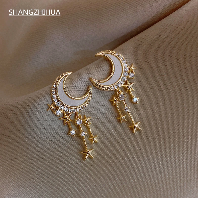 2022 New Trend Acrylic Moon Star Pendant Earrings For Women Delicate Temperament Fashion Party Pendant Gifts
2022 New Trend Acrylic Moon Star Pendant Earrings For Women Delicate Temperament Fashion Party Pendant Gifts