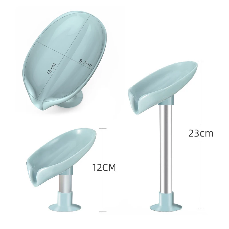 Leaf Shape For Bath Soap Holder With Suction Cup Storage in the Bathroom Products Portable Soap Dishes Bathroom for Convenience
Leaf Shape For Bath Soap Holder With Suction Cup Storage in the Bathroom Products Portable Soap Dishes Bathroom for Convenience
