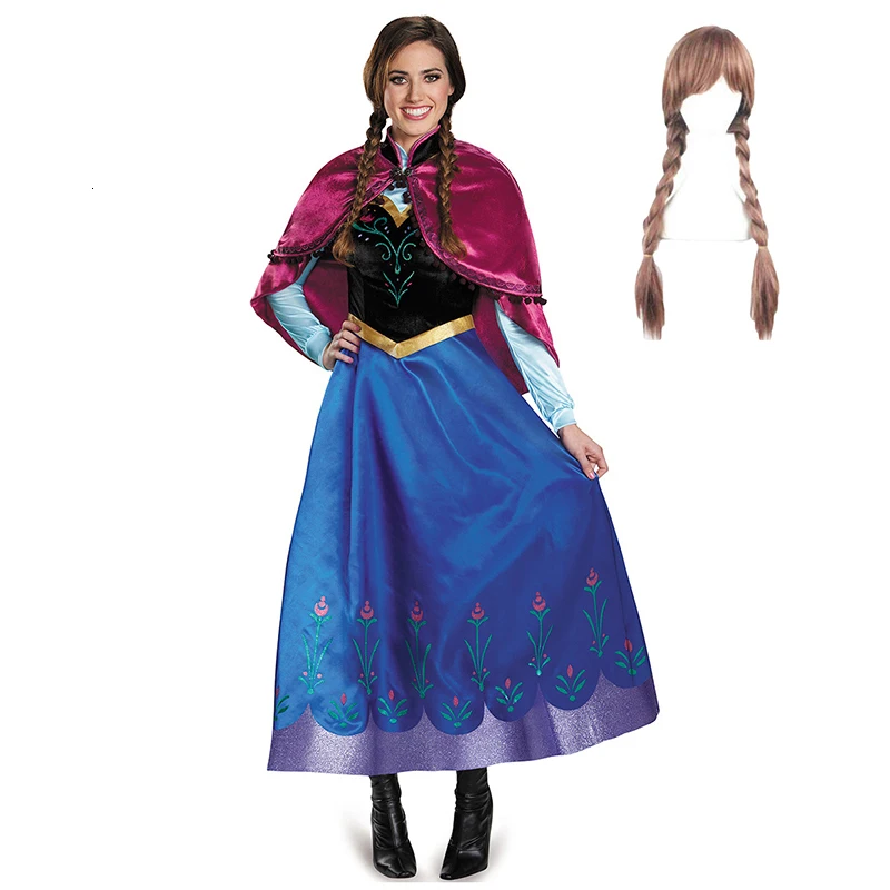 

Adult Anna Elsa Dress Aladdin's Goddess Jasmine Cosplay Costume Kids Dresses For Girls Party Princess Dress For Toddler Girls