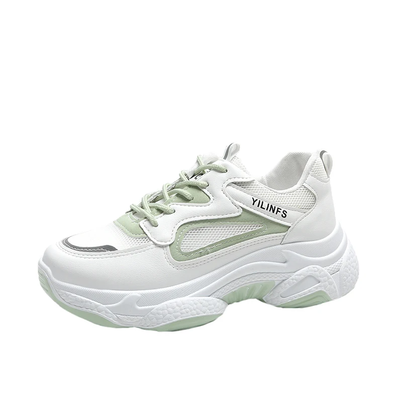 New Women Running Shoes Breathable Mesh Sneakers Increased Sole Reflective Upper Women Shoes Spring Wear-resistant Casual Shoes
New Women Running Shoes Breathable Mesh Sneakers Increased Sole Reflective Upper Women Shoes Spring Wear-resistant Casual Shoes