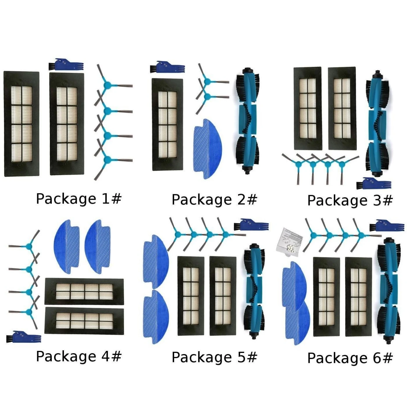 Detachable Roller Side Brushes Mop Cloths Set Cleaning Tools For Cecotec Conga 3090 Series Vacuum Cleaner Spare Parts
Detachable Roller Side Brushes Mop Cloths Set Cleaning Tools For Cecotec Conga 3090 Series Vacuum Cleaner Spare Parts