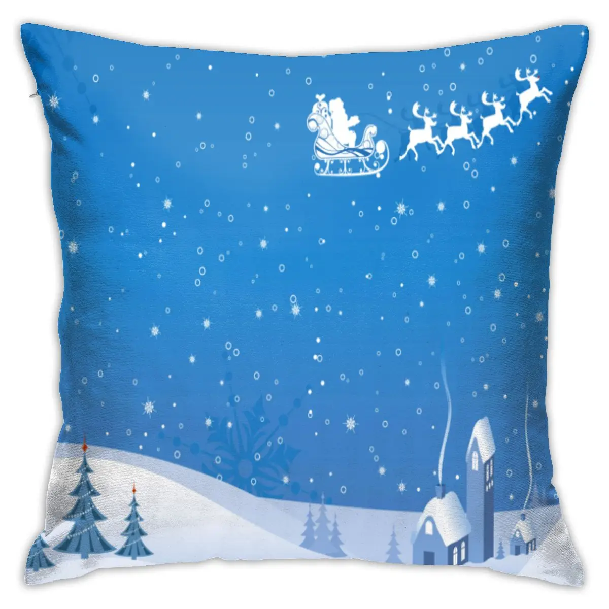 Blue White Christmas Pillowcase Snowflake Elk Printing Pillow Merry Christmas Decors for Home Xmas 2021New
Blue White Christmas Pillowcase Snowflake Elk Printing Pillow Merry Christmas Decors for Home Xmas 2021New