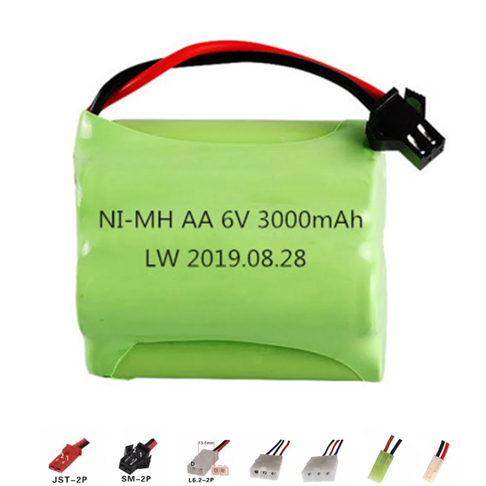 Upgrade 6v 3000mah NiMH Battery For Rc Toys Cars Tanks Robots Guns Boats AA Ni-MH 2400mah 6v Rechargeable Battery Pack 1PCS 
Upgrade 6v 3000mah NiMH Battery For Rc Toys Cars Tanks Robots Guns Boats AA Ni-MH 2400mah 6v Rechargeable Battery Pack 1PCS